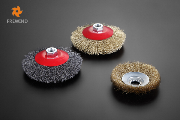 BEVEL BRUSH CRIMPED WIRE